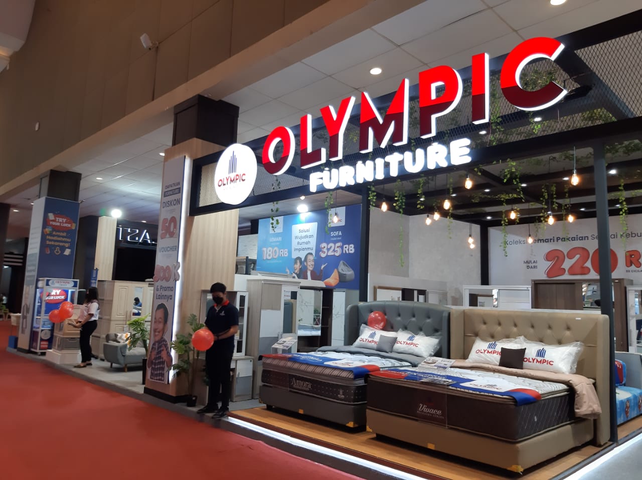 Olympic Furniture Sebar Diskon Up to 50 di Jakarta Fair 2023 Event Guide