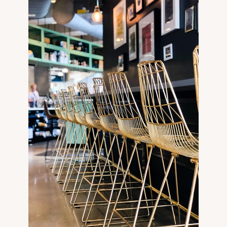 Gold Wire Stool Hire Bar Stool Hire Sydney Event Hire Co