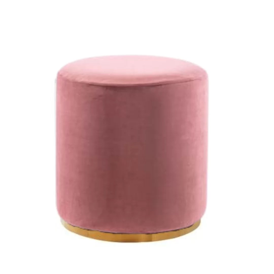 Pink Velvet Ottoman Hire Sydney