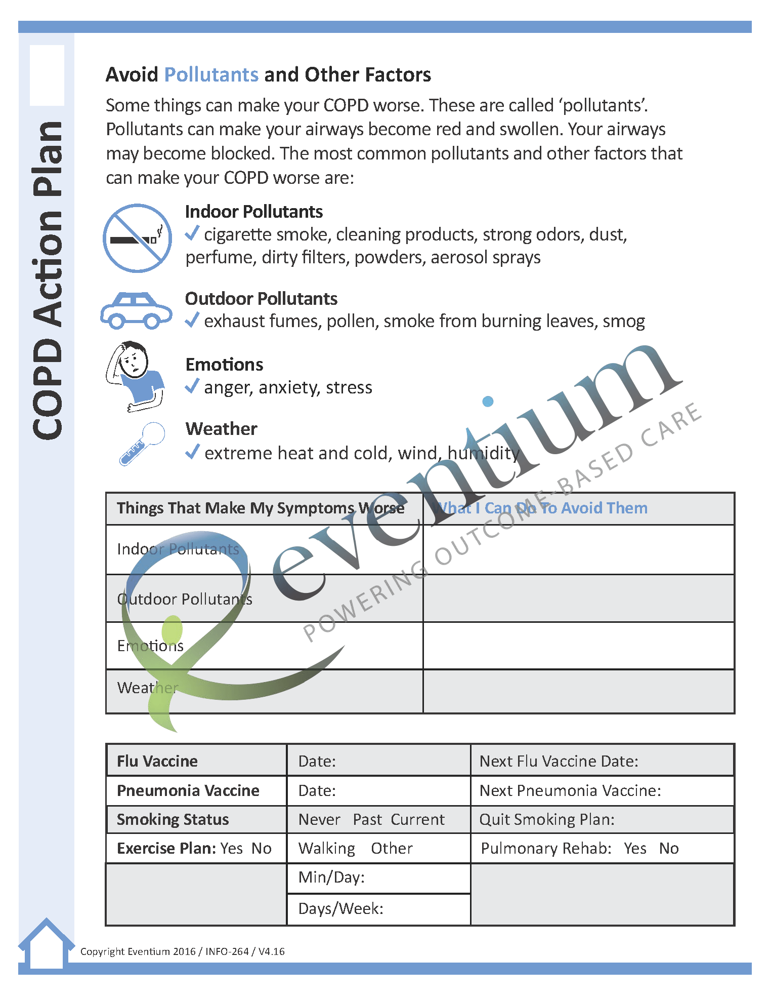 COPD Action Plan Eventium