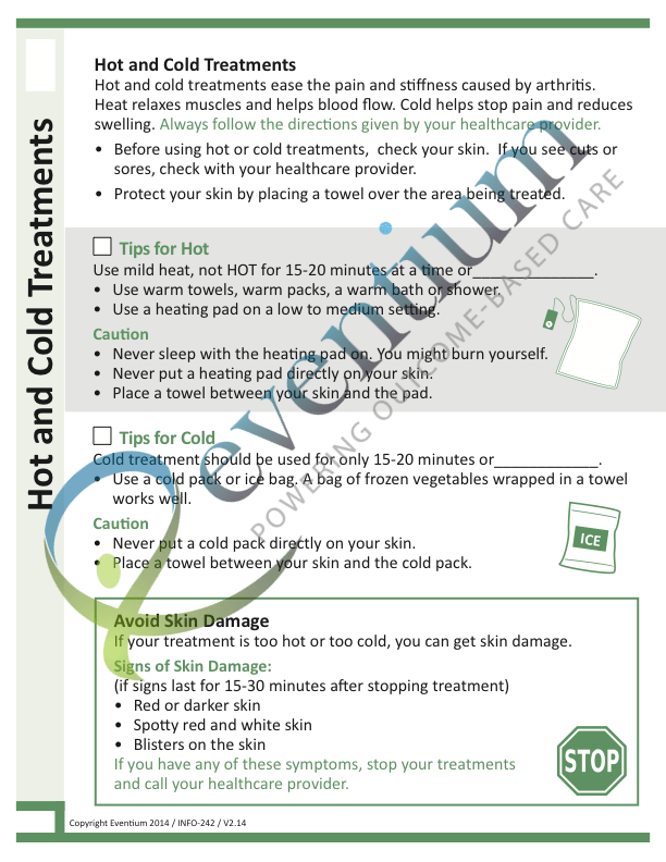 Hot and Cold Therapy Eventium