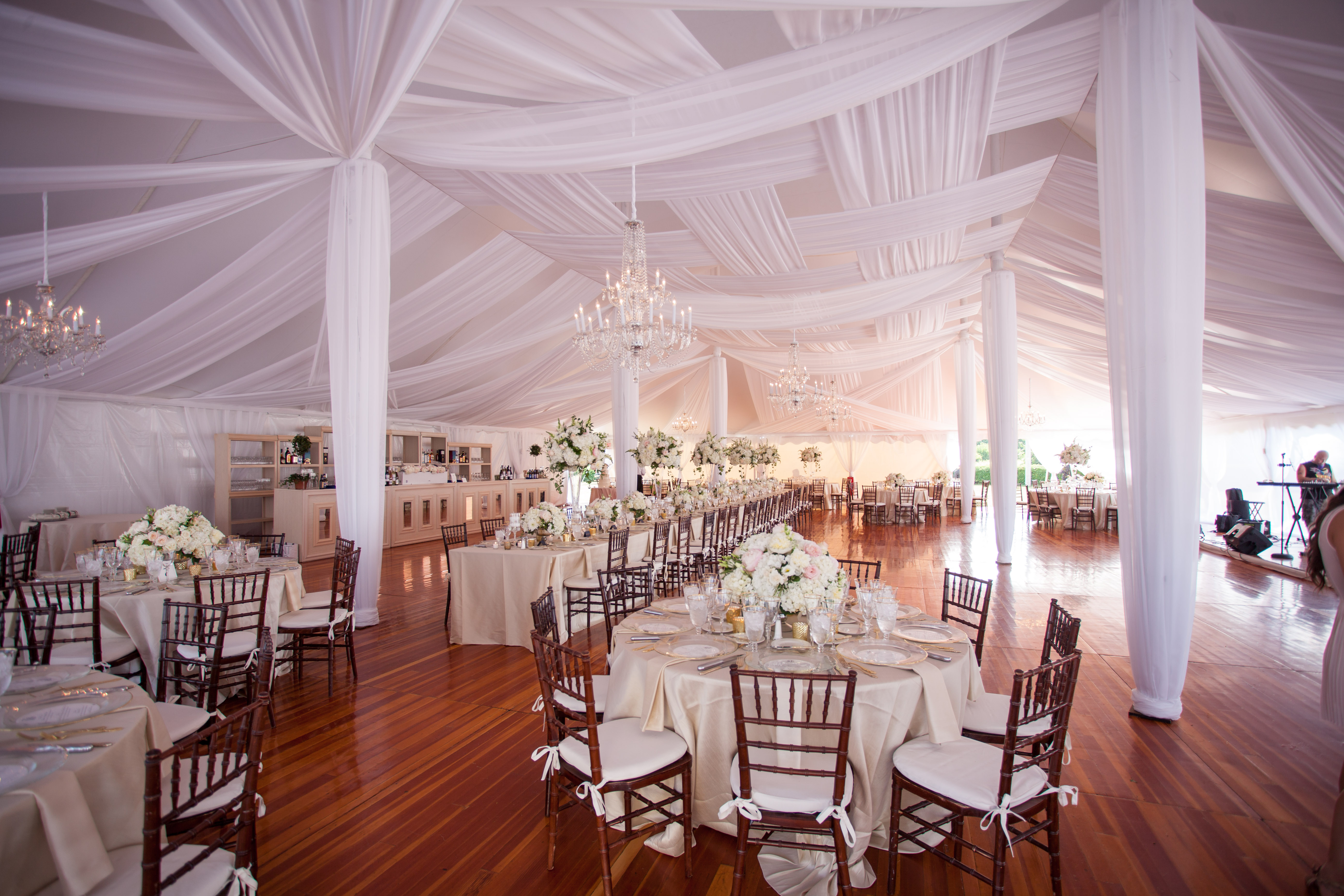 3 Ways to Spruce up Your Wedding Tent Decor Using Draping