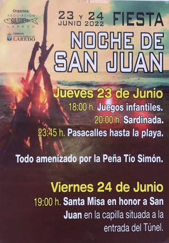 Fiestas San Juan en Laredo 2022 Eventos en Cantabria
