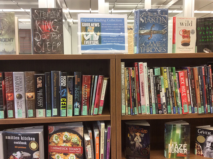 Explore Adelphi Libraries' collection of bestsellers and popular books.