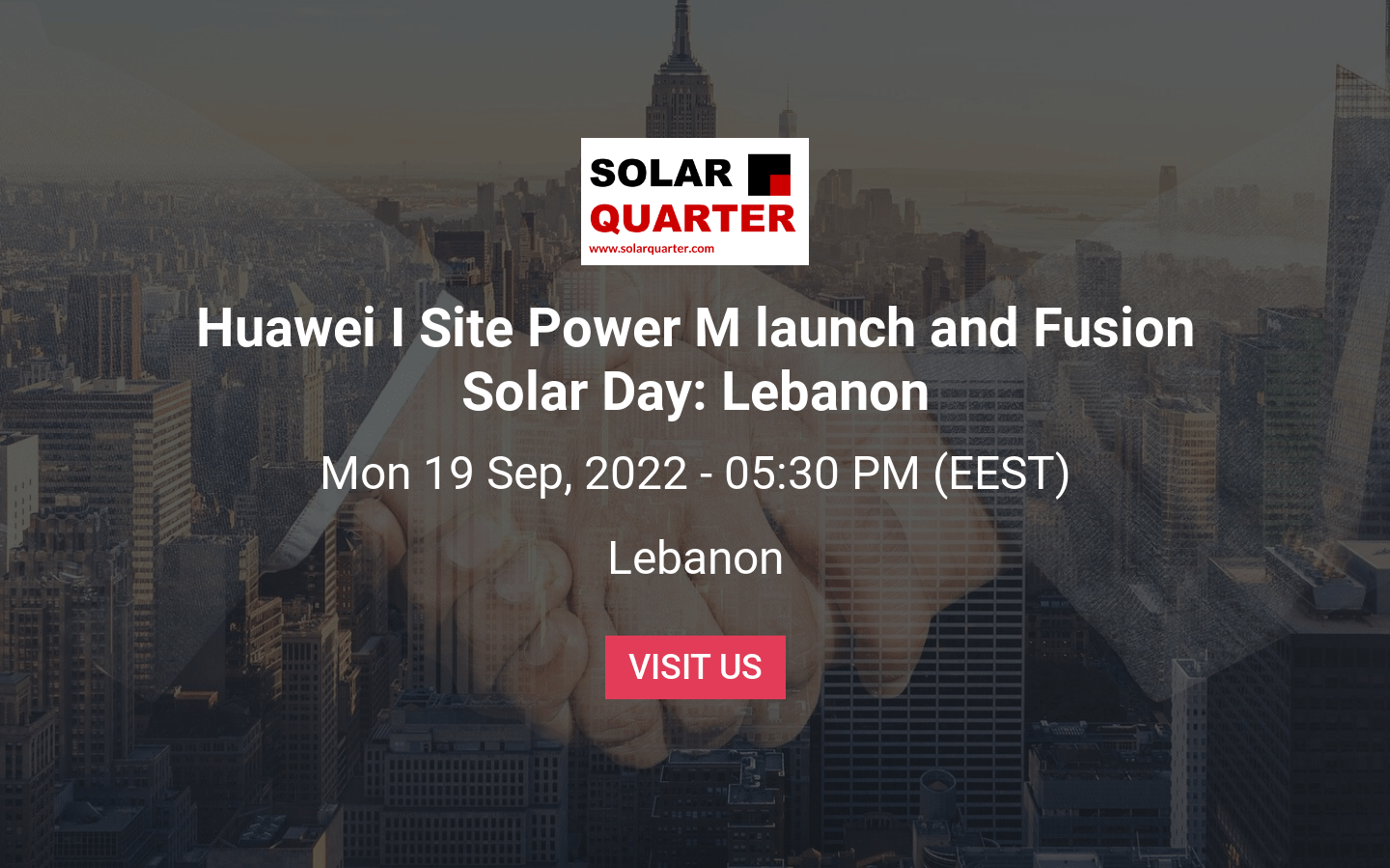 Huawei I Site Power M launch and Fusion Solar Day Lebanon