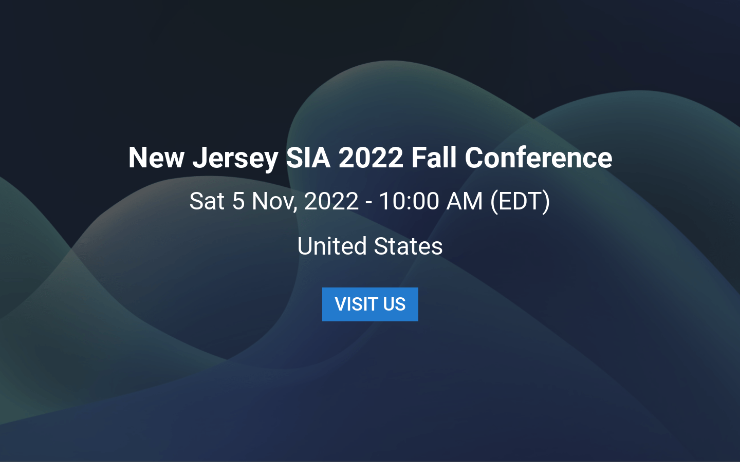 New Jersey SIA 2022 Fall Conference