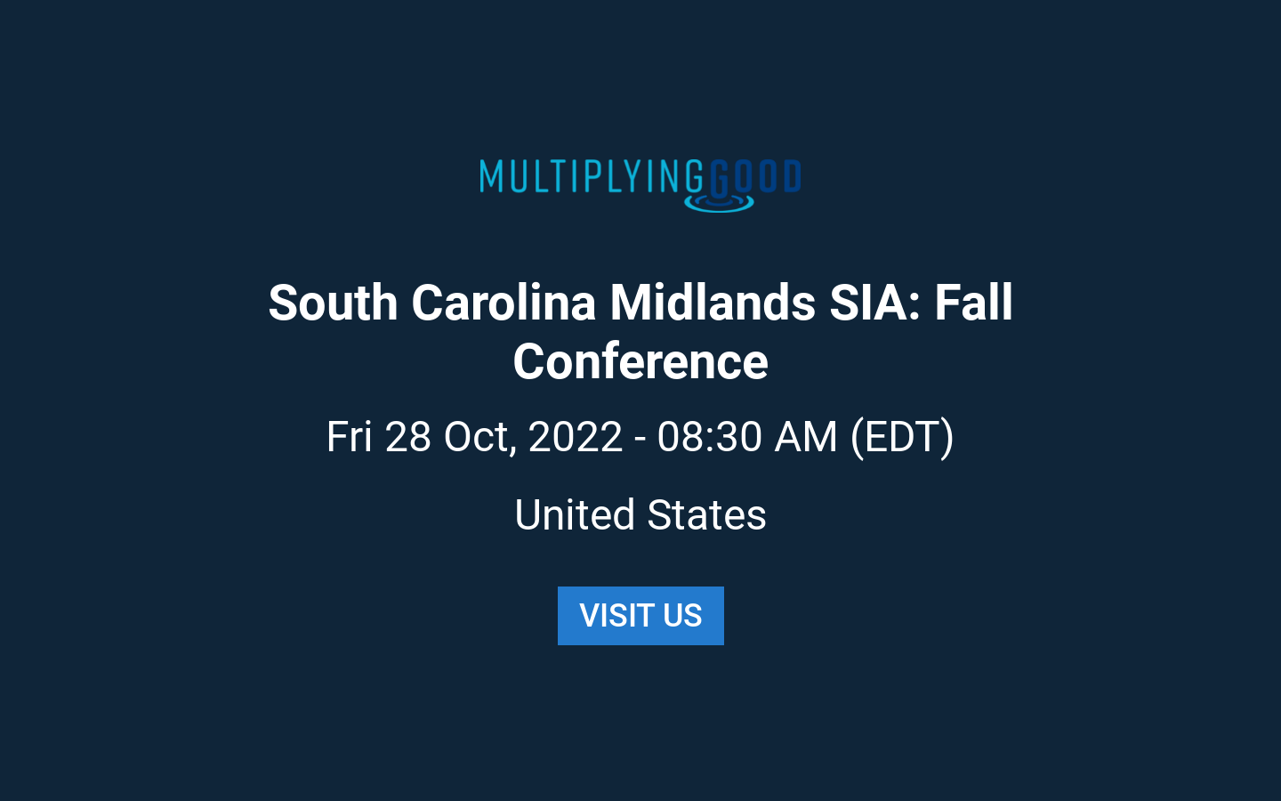 South Carolina Midlands SIA Fall Conference Columbia Oct 28