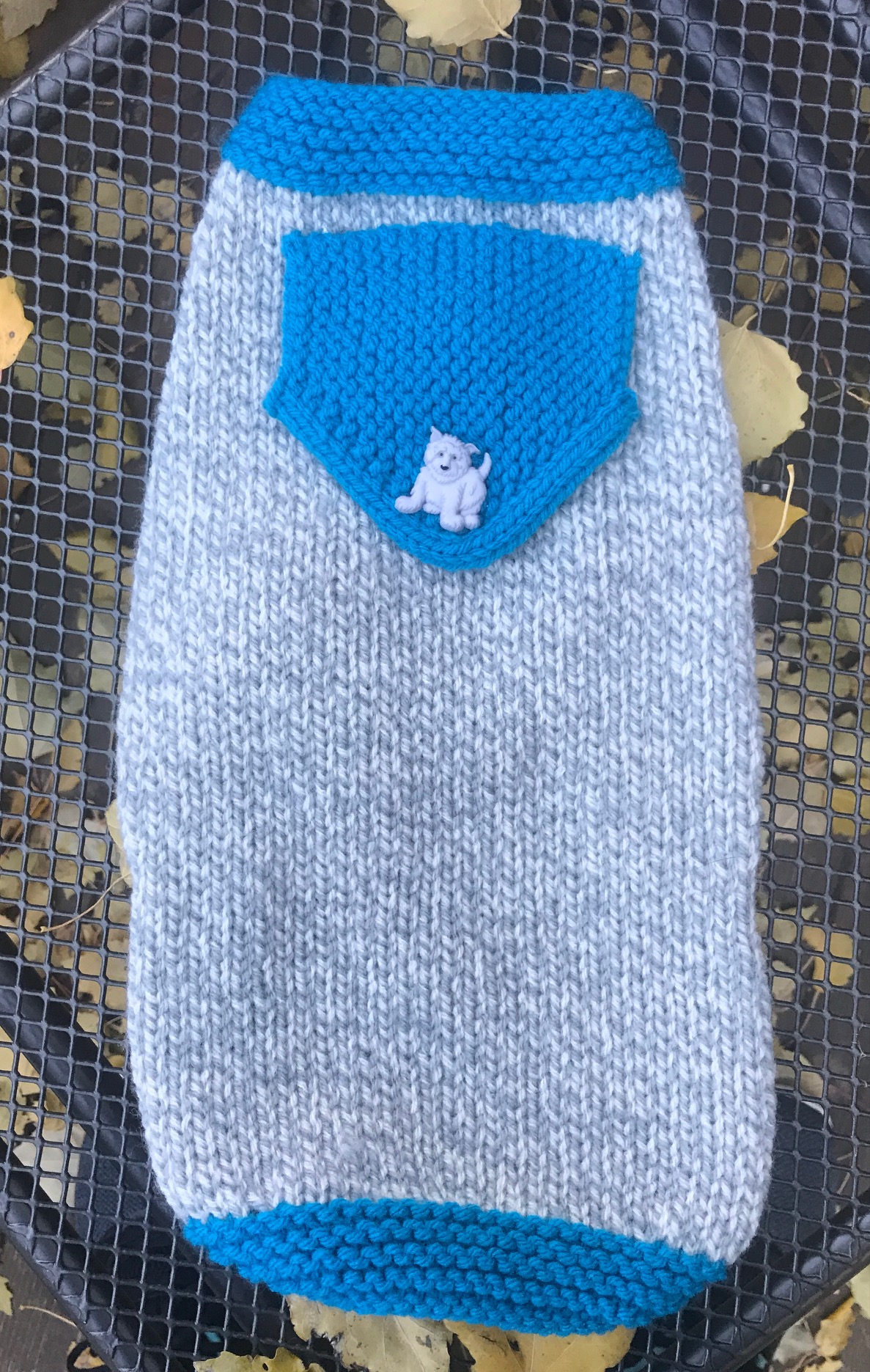 Blue Dog Sweater SCARS