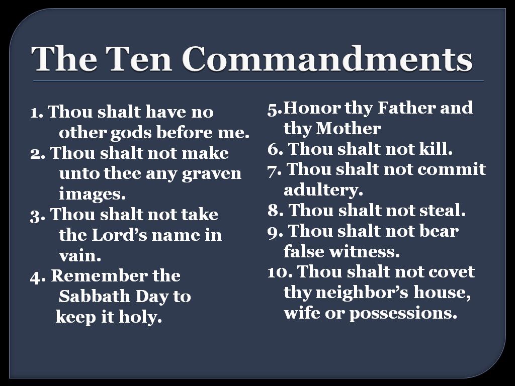 10 commandments bible verse kjv ukrainesweb