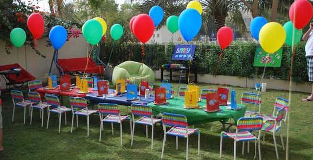 Adults and Kids Furniture Rental Hire Party Tables