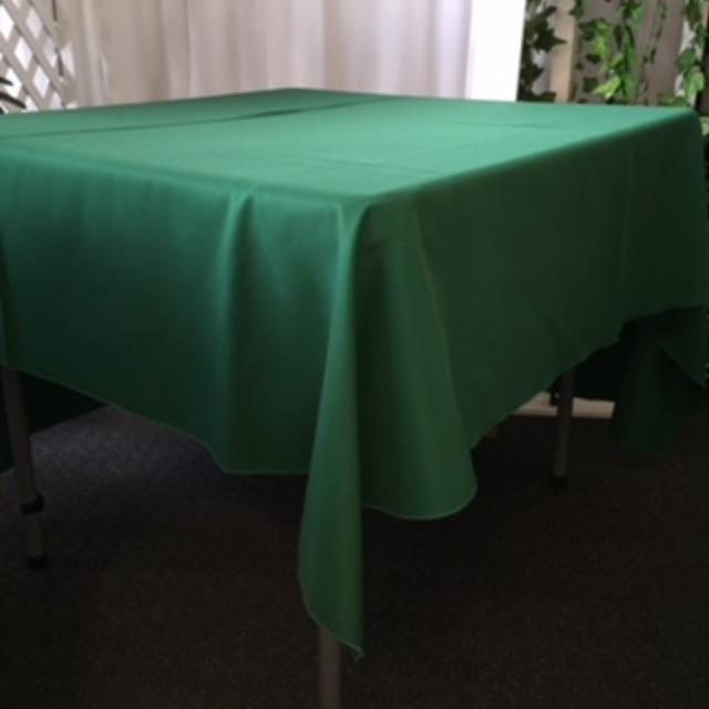 70 INCH SQUARE HUNTER GREEN LINEN Rentals East Lansing MI, Where to