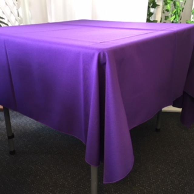 70 INCH SQUARE PURPLE LINEN Rentals East Lansing MI, Where to Rent 70