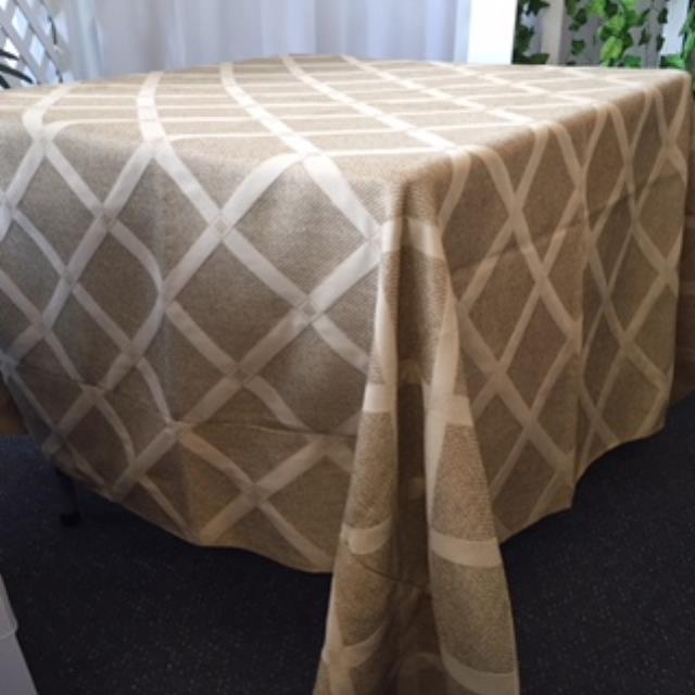 72 INCH SQUARE SEDONA WHEAT LINEN Rentals East Lansing MI, Where to