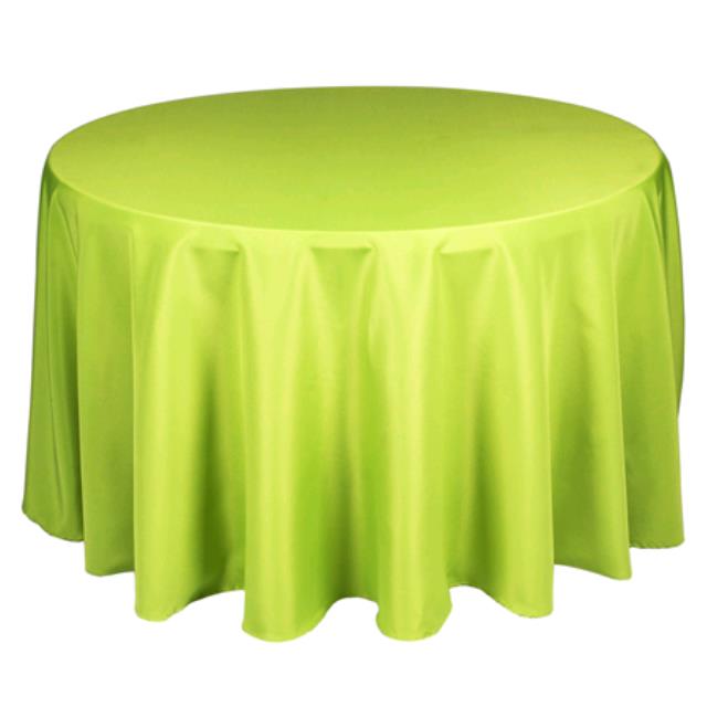 120 INCH ROUND LIME GREEN LINEN Rentals East Lansing MI, Where to Rent