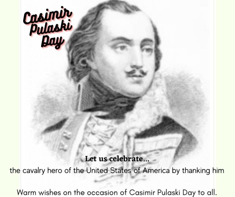 Best 20 Happy Casimir Pulaski day Quotes 2022 Events Yard