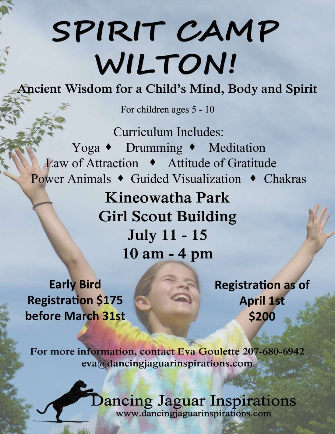 SPIRIT CAMP WILTON! at Kineowatha Park, Wilton