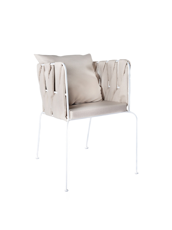 Silla Basket Beige Eventual Monterrey