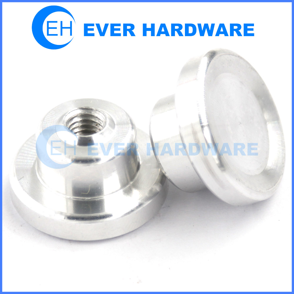 Electronic Fasteners Aluminum Turning Internal Threaded Components
