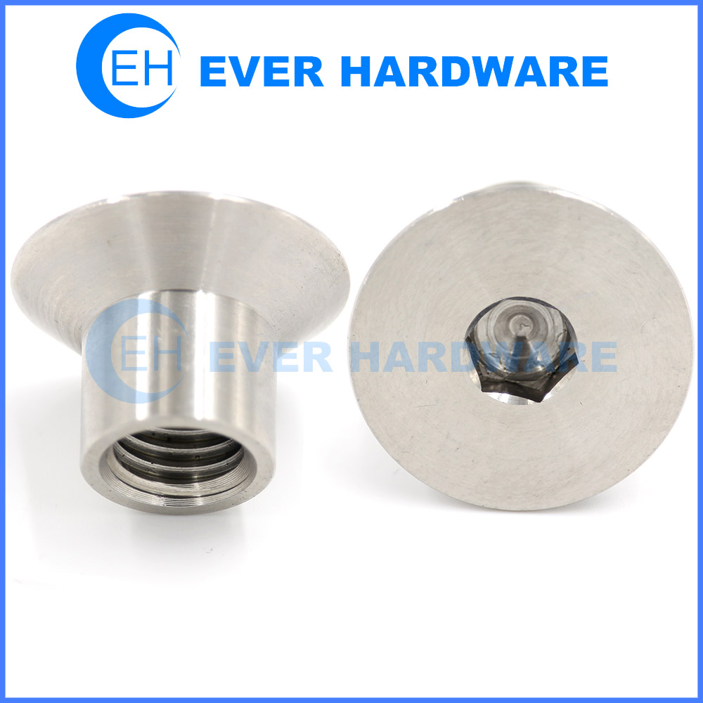 Screw Internal Thread Female Countersunk Hex Socket Flat Head