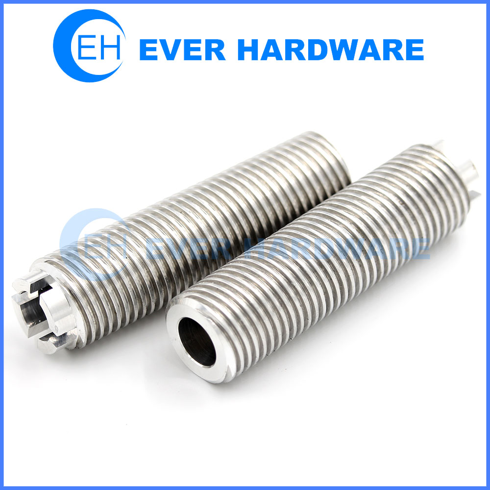 Screw Thread Insert Cross Recessed Aluminum Fine Threaded Custom