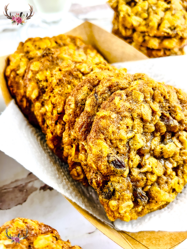 Grandma's Oatmeal Raisin Cookies Ever After in the Woods