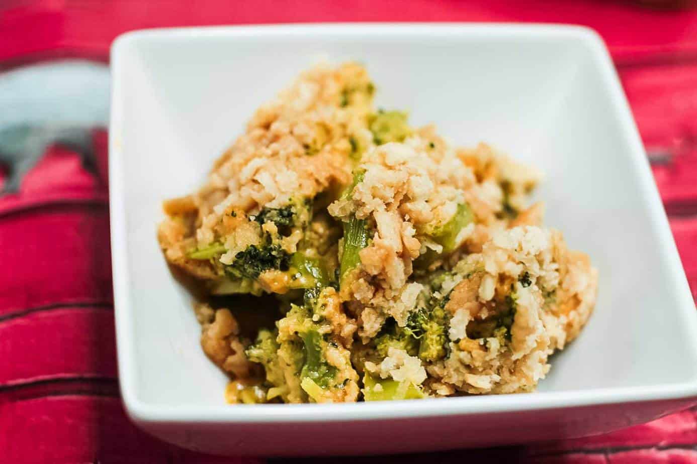 Broccoli Velveeta Cheese Bake with Ritz Crackers Ever After in the Woods