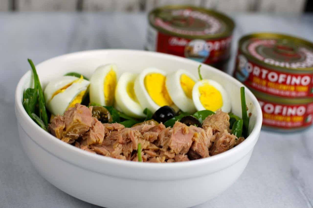 Tuna Nicoise Salad with Warm Dijon Vinaigrette Dressing Ever After in
