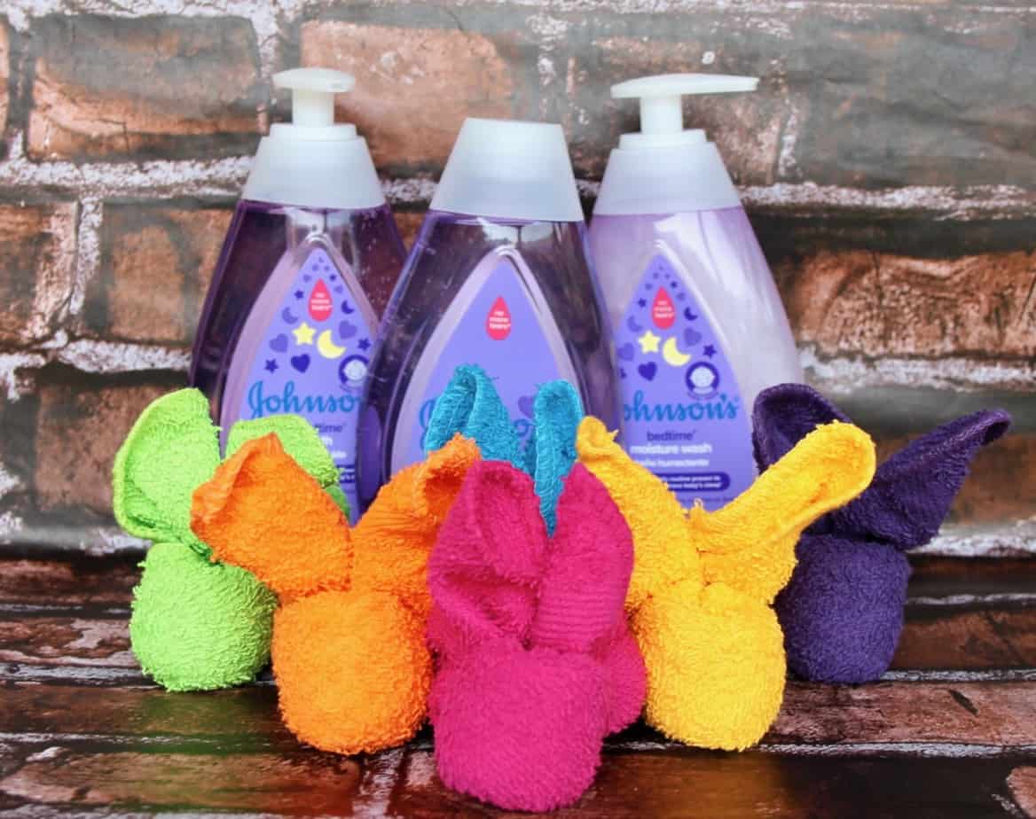 DIY Washcloth Bunnies for Baby Shower Gift Ever After in the Woods