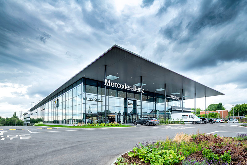 LSH Mercedes Benz Garage, Stockport Our Projects Everard