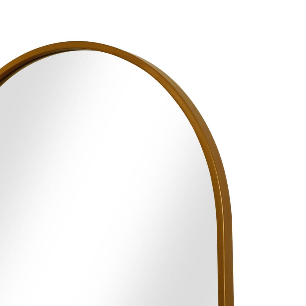 Arched Wall MirrorAntique Brass Mirror