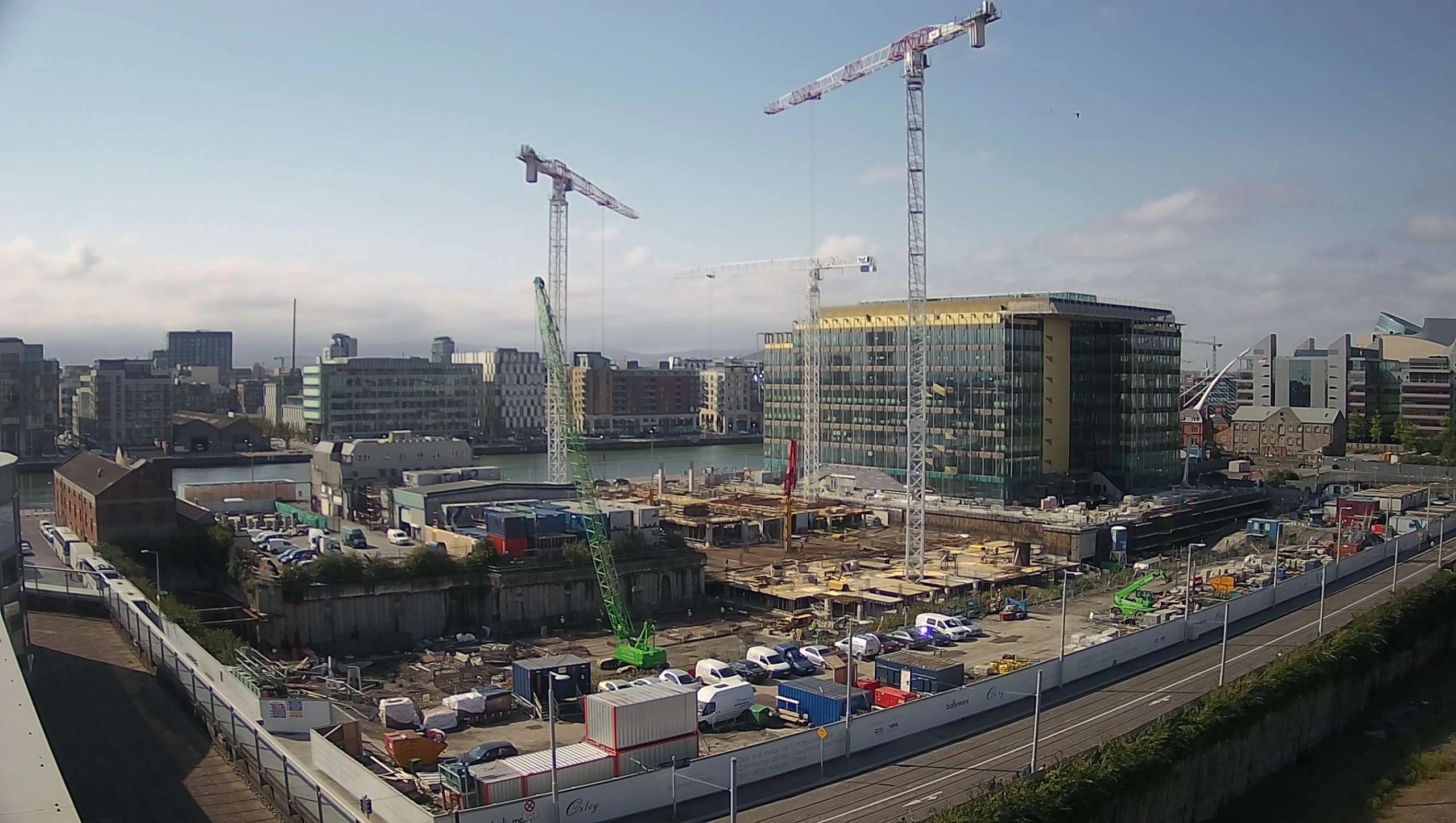 Dublin Landings Evercam Construction Cameras