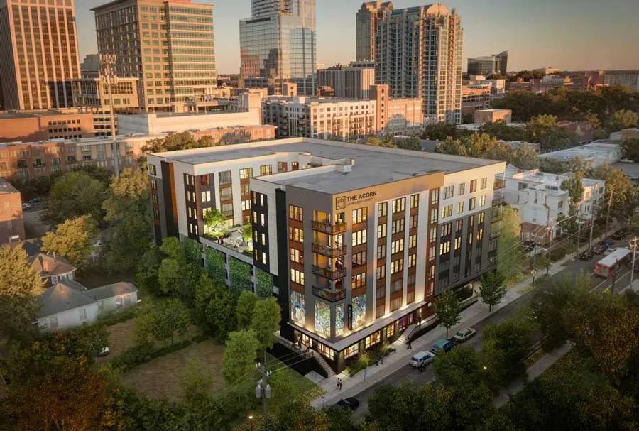 The Acorn Apartment Complex, USA Evercam Construction Cameras