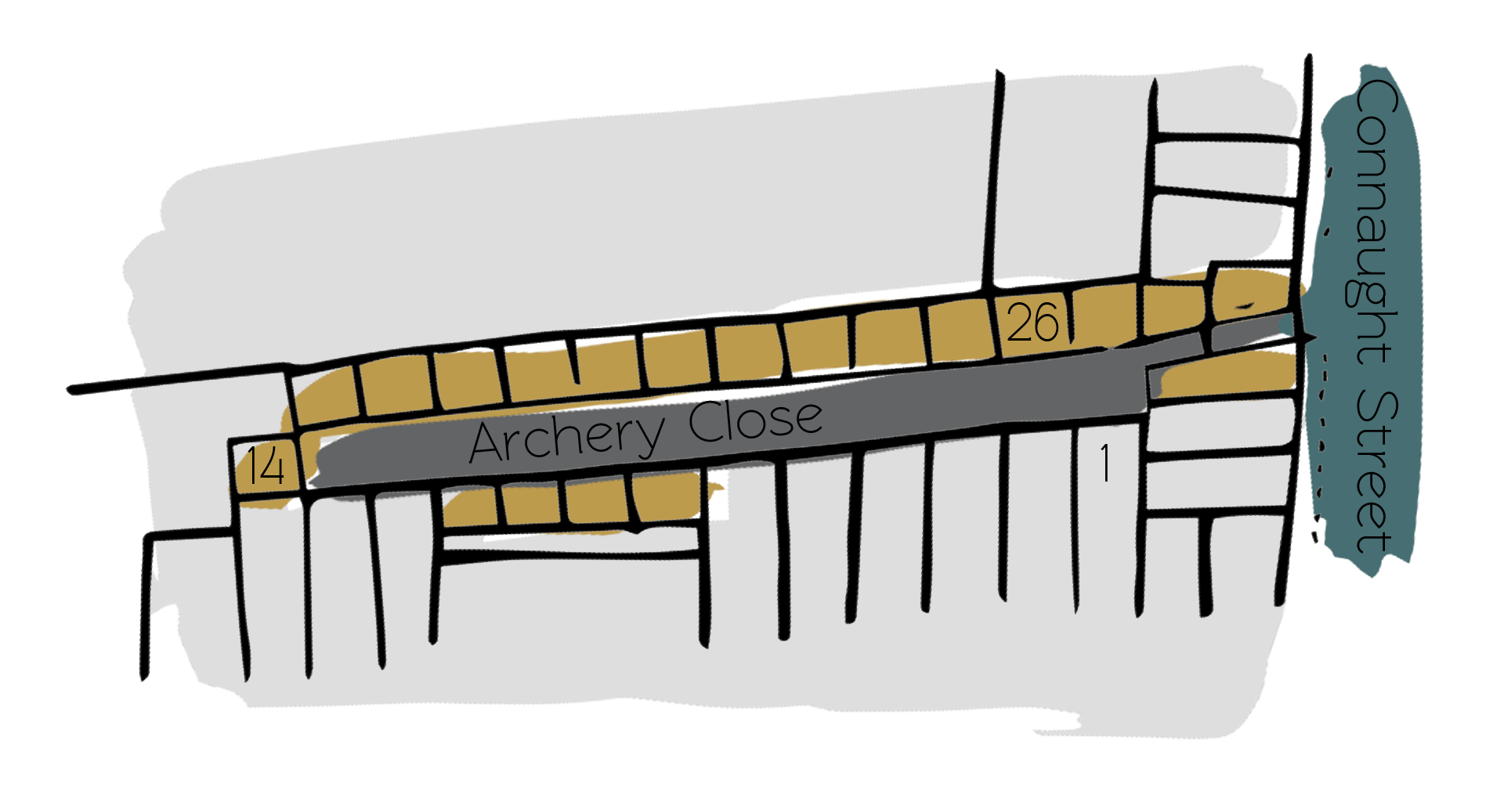 Archery Close Everchanging MewsEverchanging Mews