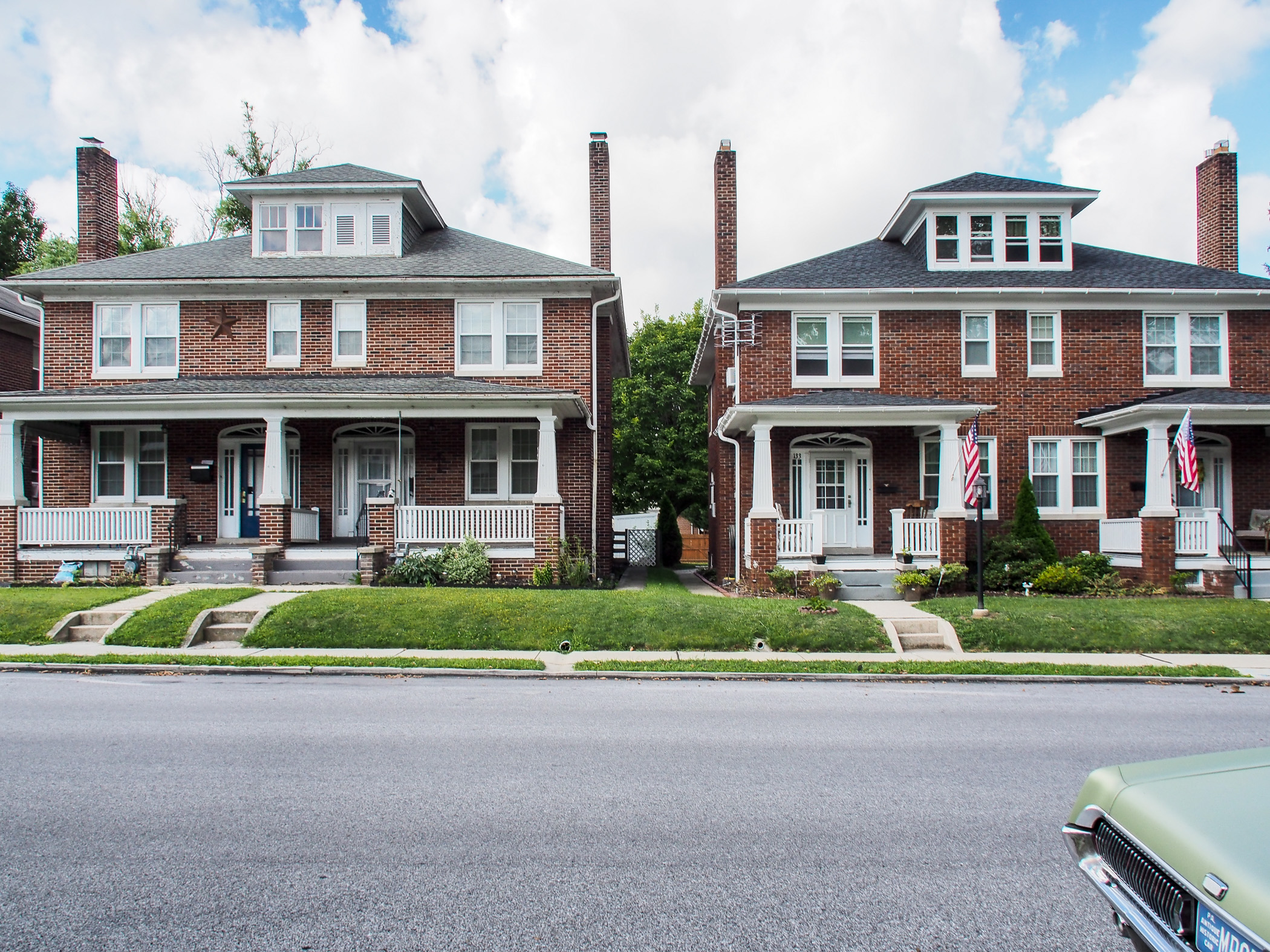 Older Houses in Hanover Everchanging Perspective
