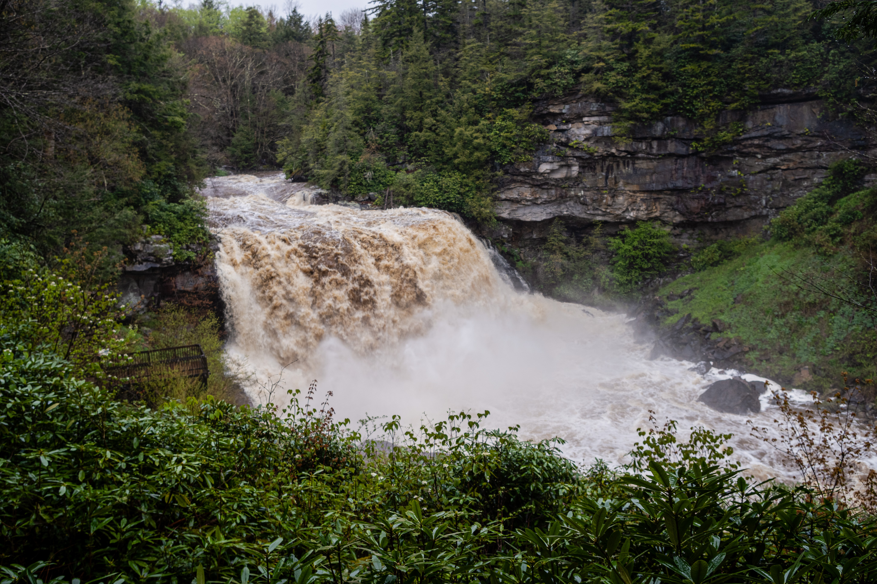 Blackwater Falls in West Virginia Everchanging Perspective