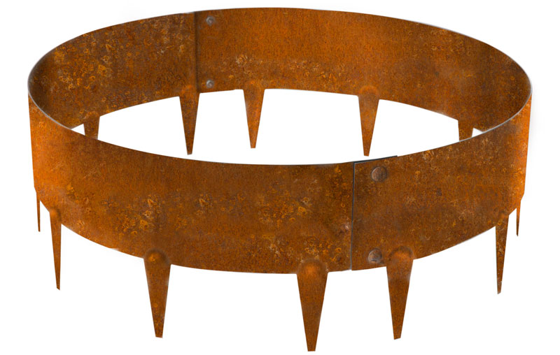 Steel Garden Rings Round Garden Edging Steel Planter Rings