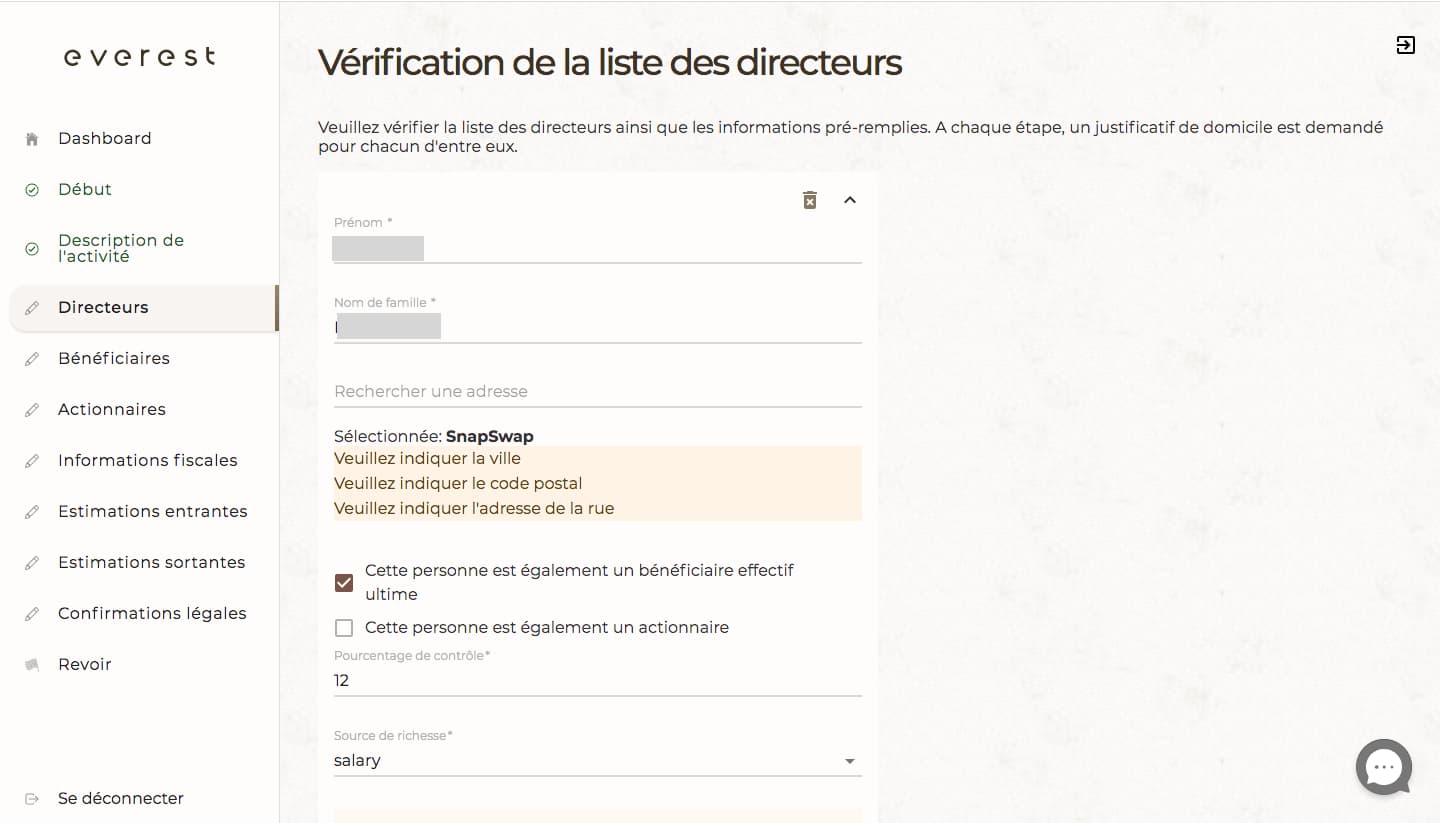 Comment mettre à niveau votre compte et accéder au compte courant Everestcard