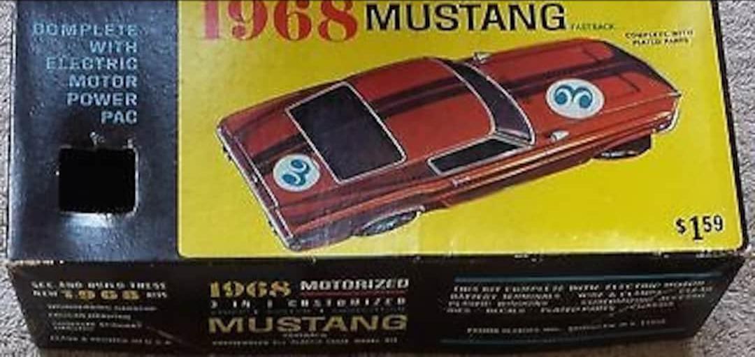 Palmer Plastics 1968 Mustang Fastback Complete With Electric Motor