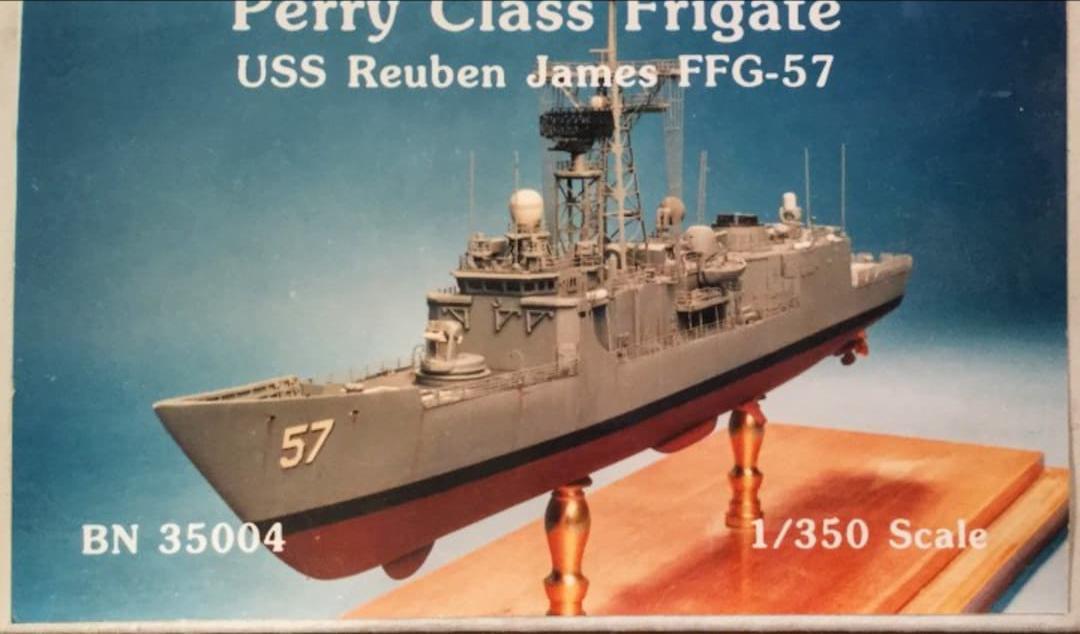 Blue Water Navy USS Reuben James FFG57 1350 BN 35004 Everest Model