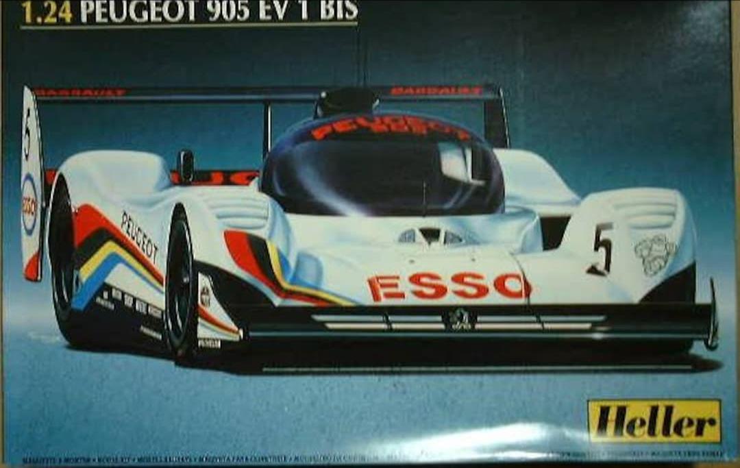 Heller Peugeot 905 EV 1 bis 124 80718 Everest Model