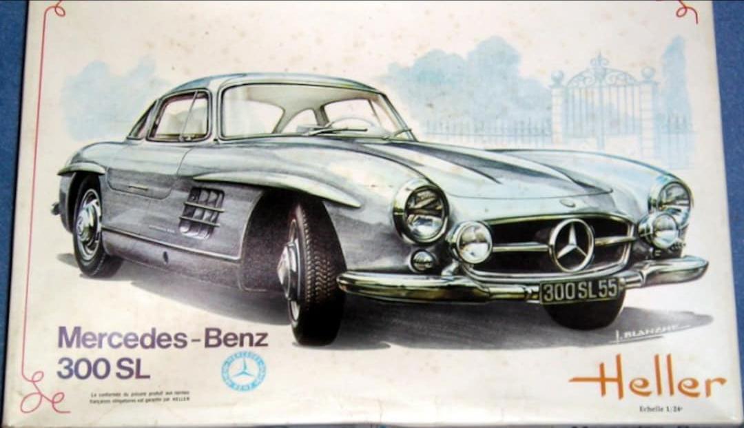 Heller MercedesBenz 300 SL 124 712 Everest Model