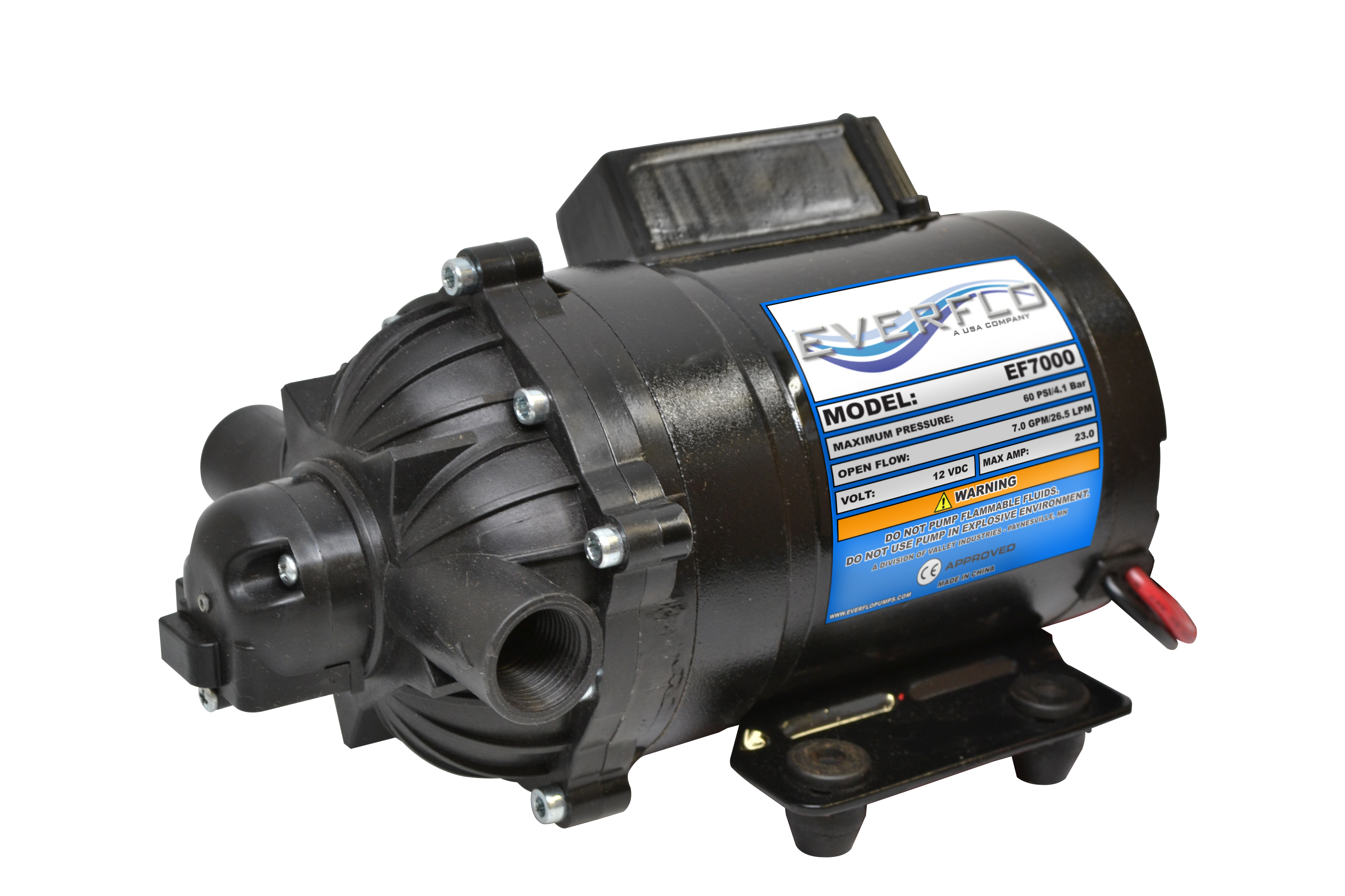 EF7000 7.0GPM Diaphragm Pump Everflo Everflo