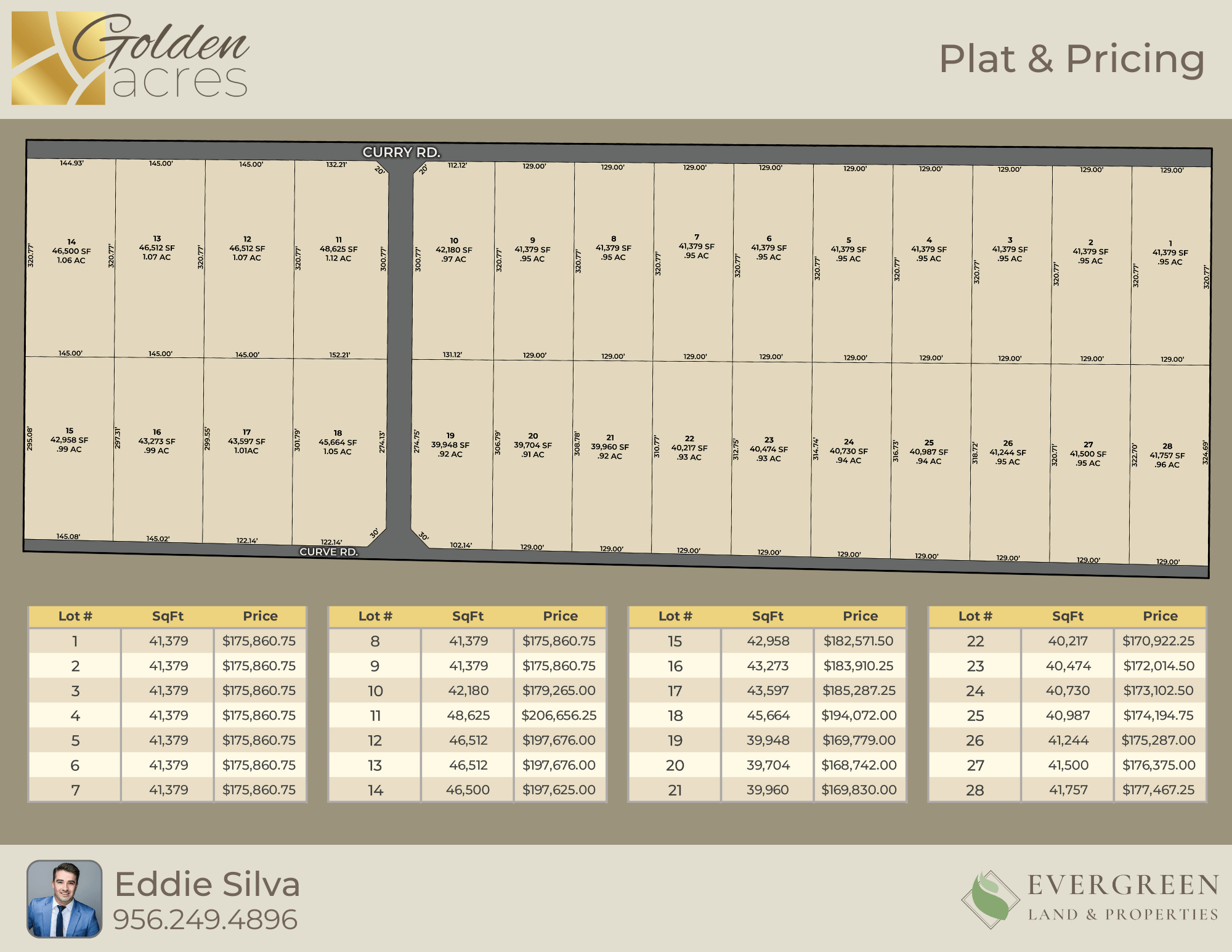 Golden Acres Evergreen Land & Properties