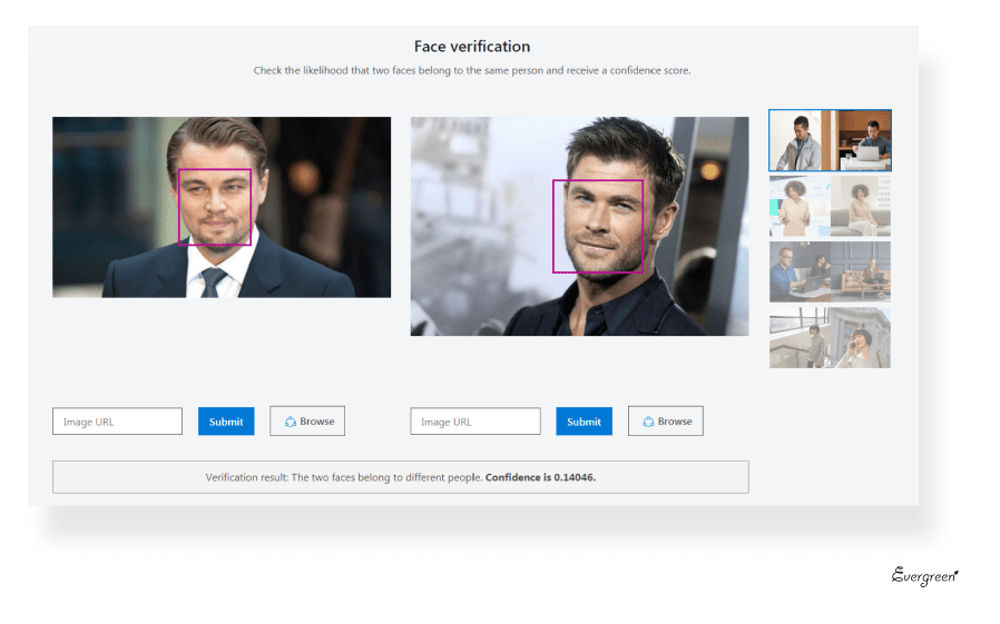 Face Recognition Services Features Comparison