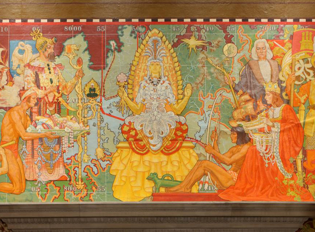 Theodore Roosevelt Rotunda Murals EverGreene