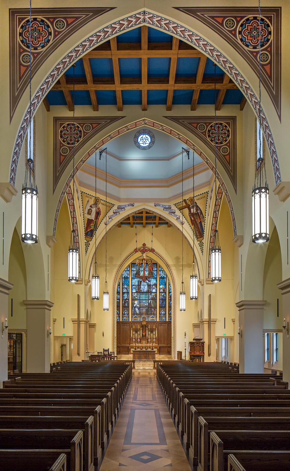 Newman Center St. Thomas Aquinas, After Treatment