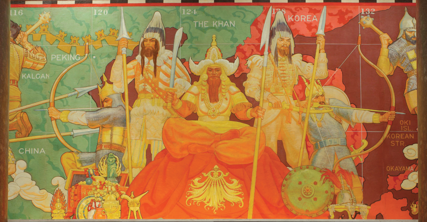 Theodore Roosevelt Rotunda Murals