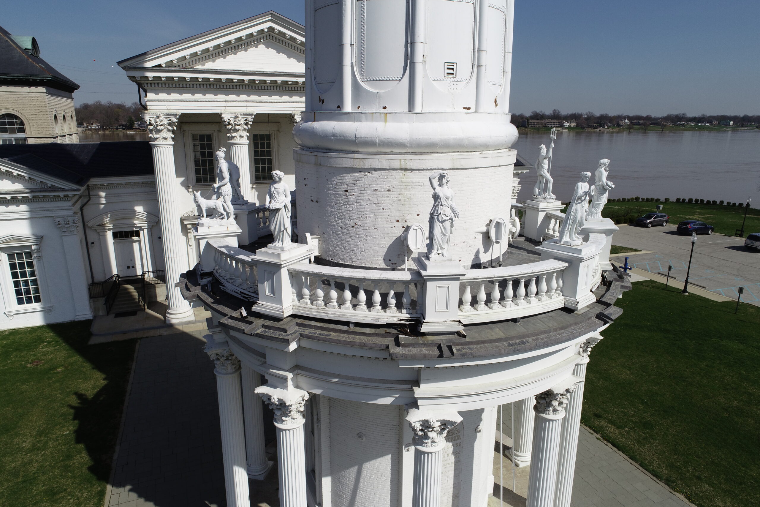 Louisville Water Tower Statues