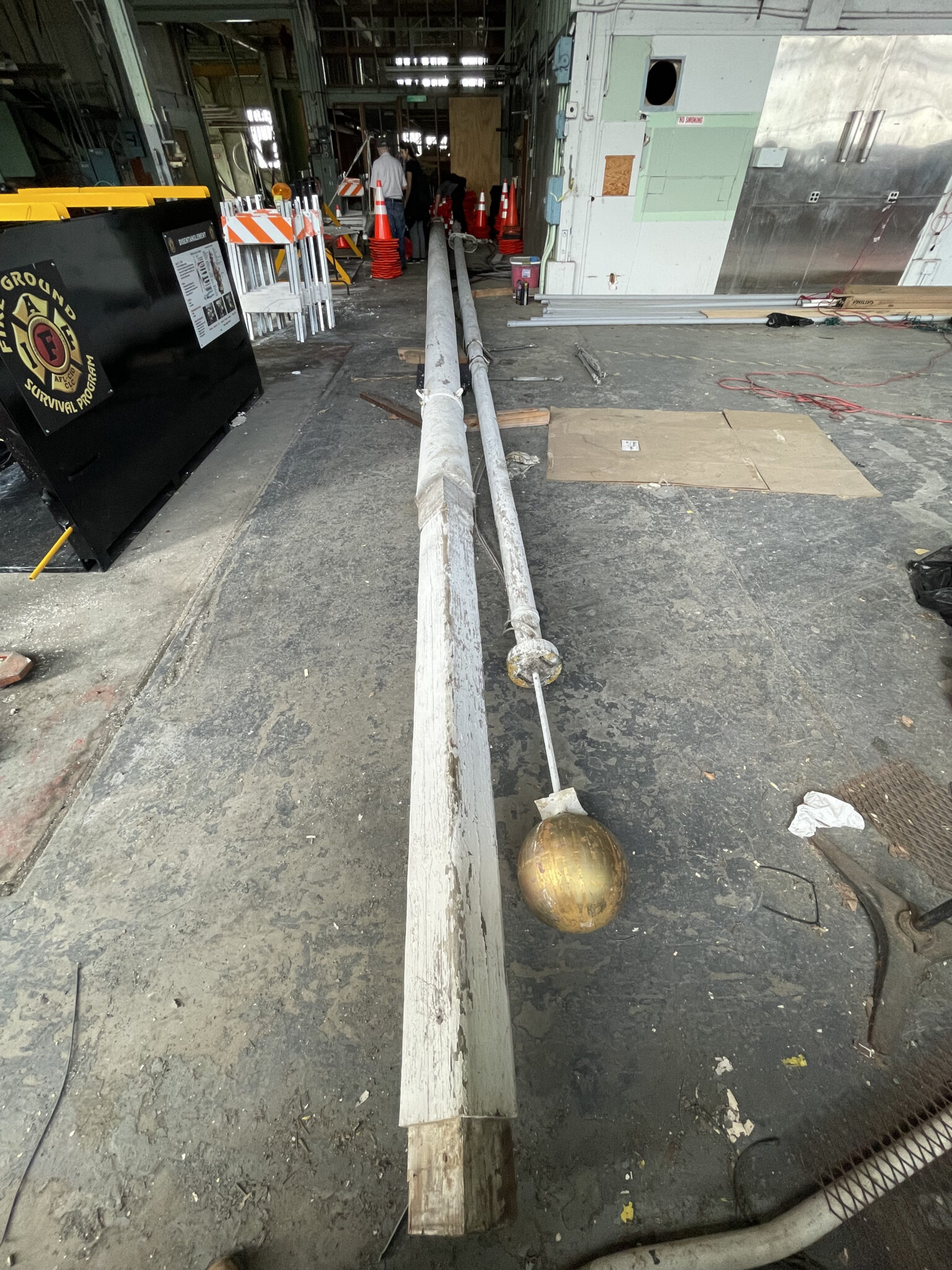 Mare Island Alden Park Mast Arm, During Assessment