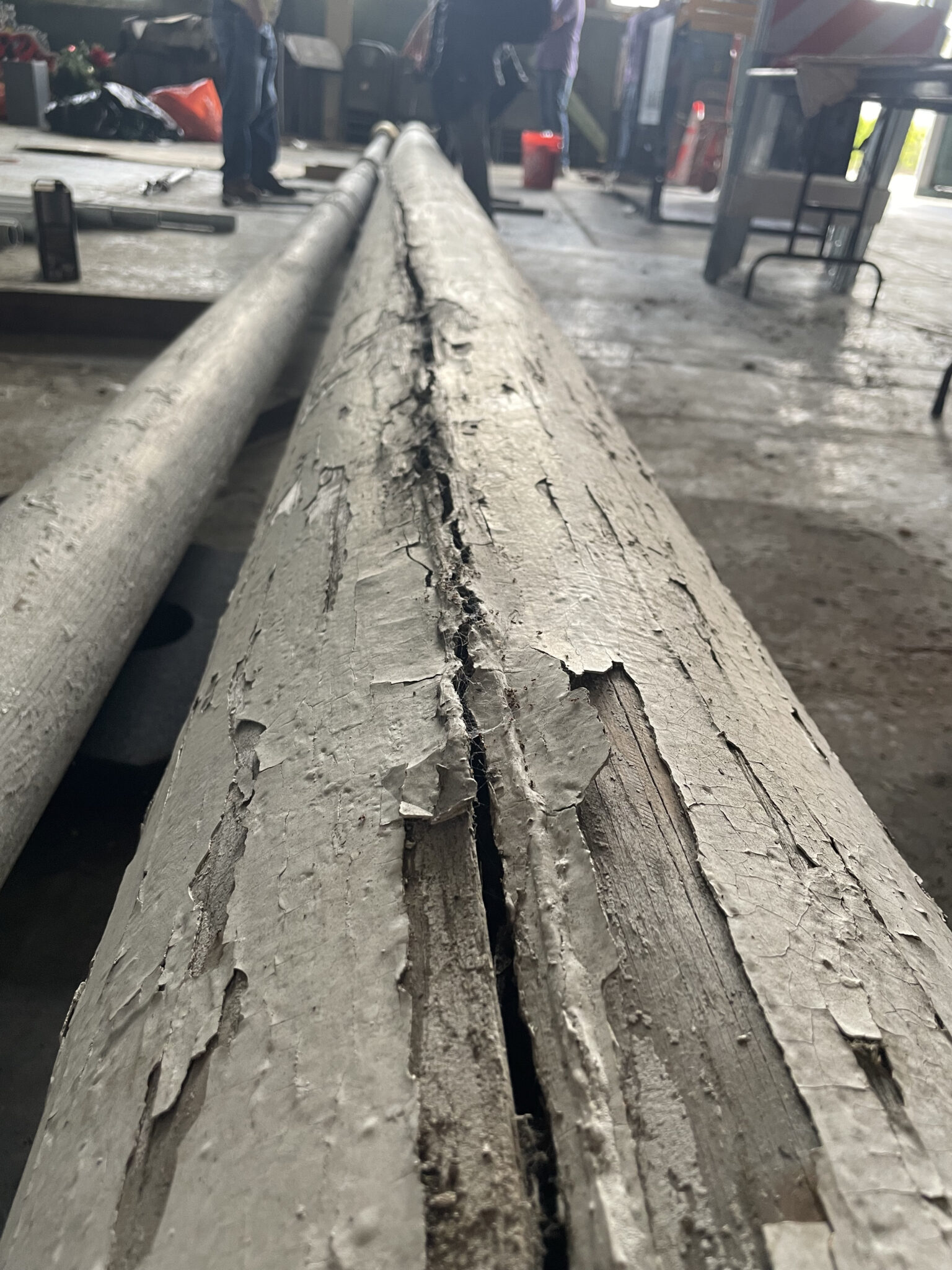 Mare Island Alden Park Mast Arm, During Assessment